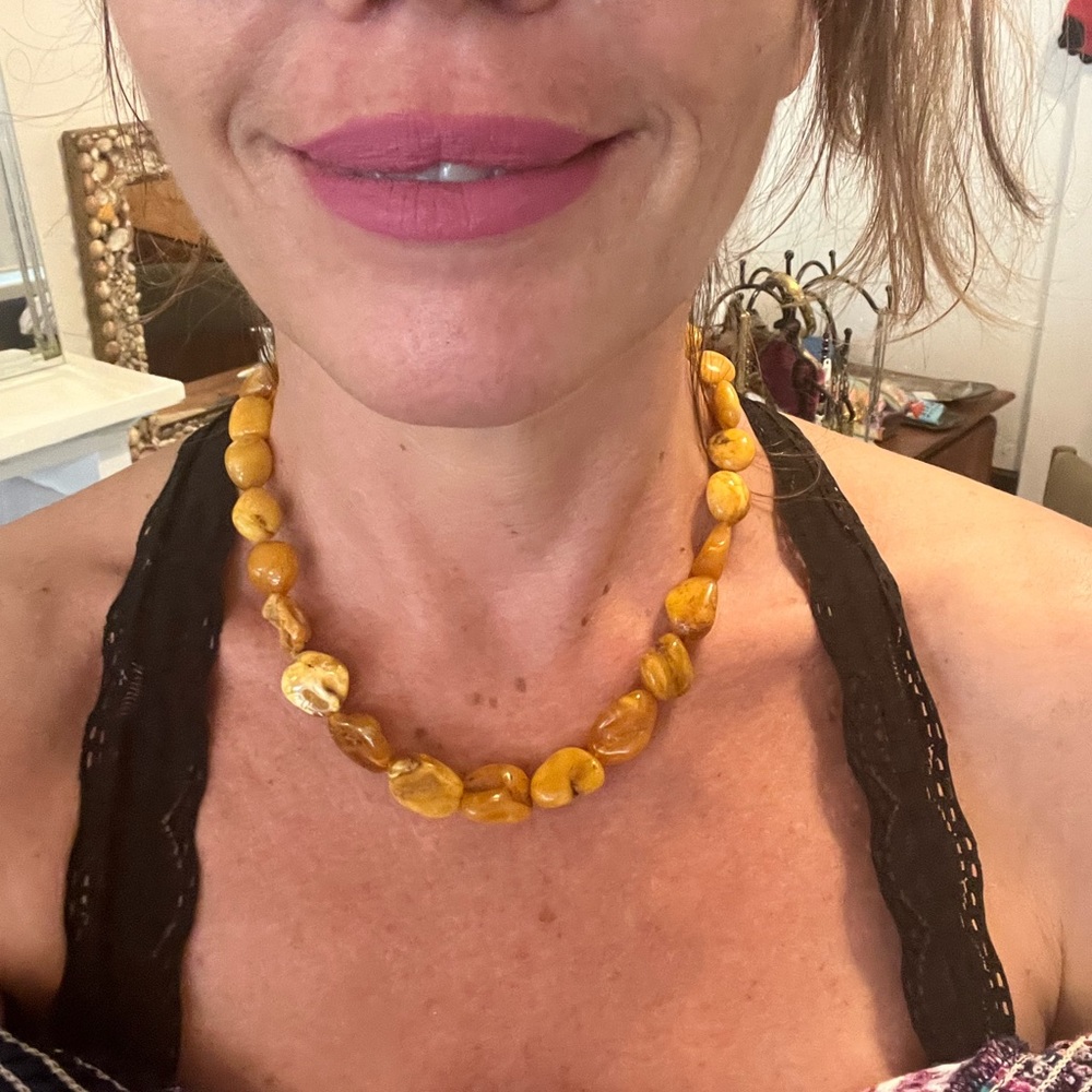 Baltic amber necklace